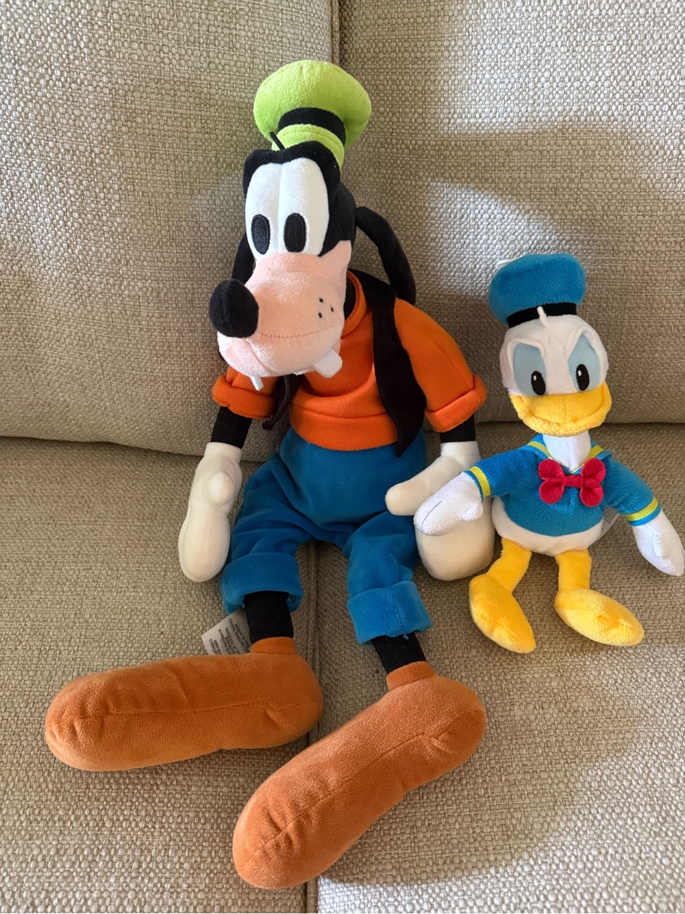 Disney Goofy  & Donald Duck Plush Toys